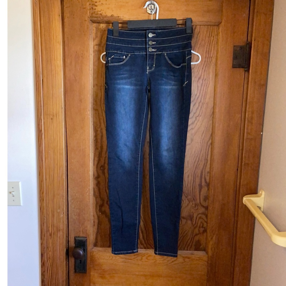 High waisted jegging